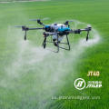 40L Pulverización agrícola Fumigación de rociador de cultivos de drones UAV